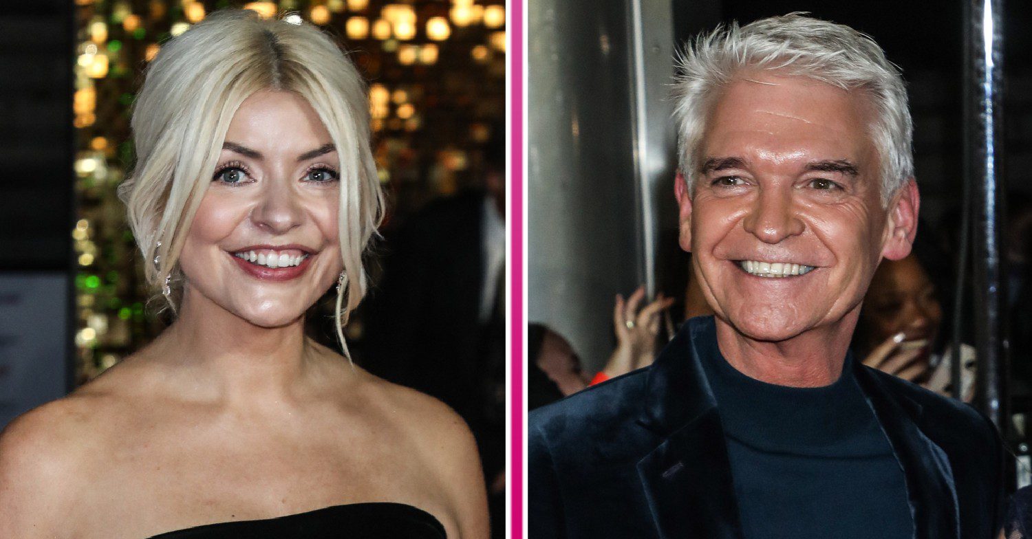 Holly Willoughby and Phillip Schofield at the NTAs 2022