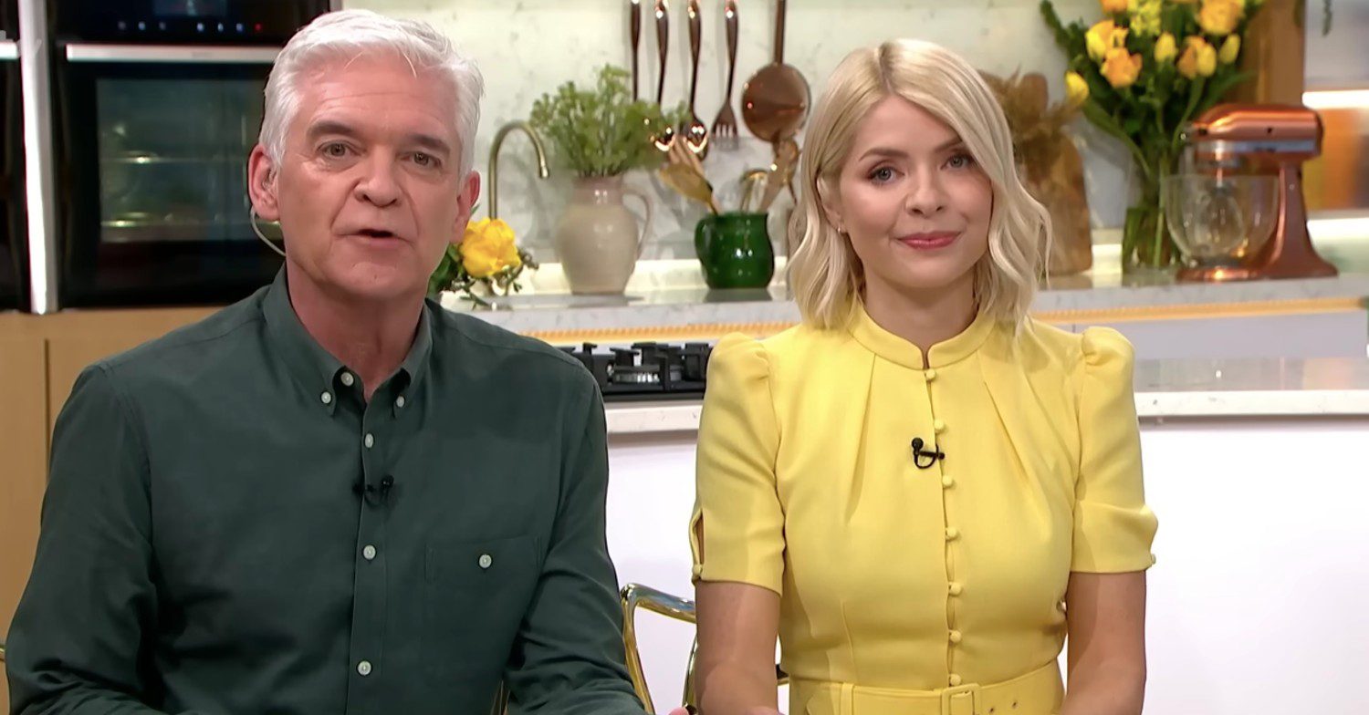 Holly Willoughby and Phillip Schofield on This Morning