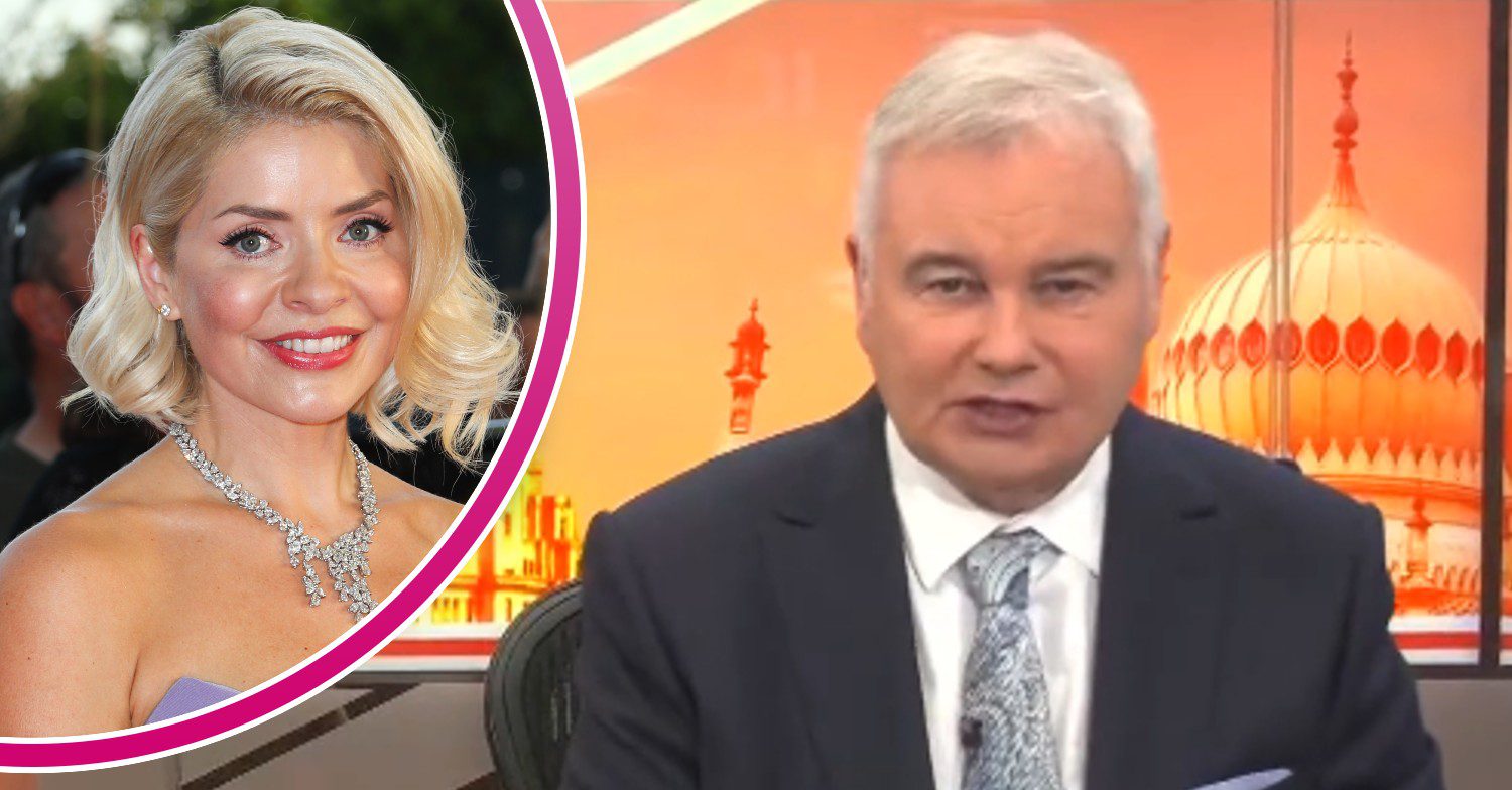Holly Willoughby smiling at the NTAs, Eamonn Holmes on GB News
