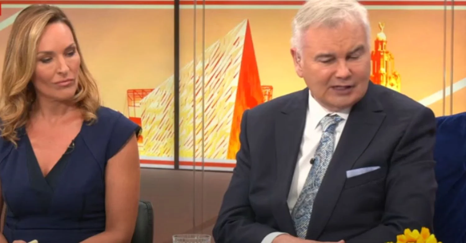 Eamonn Holmes and Isabel Webster presenting on GB News