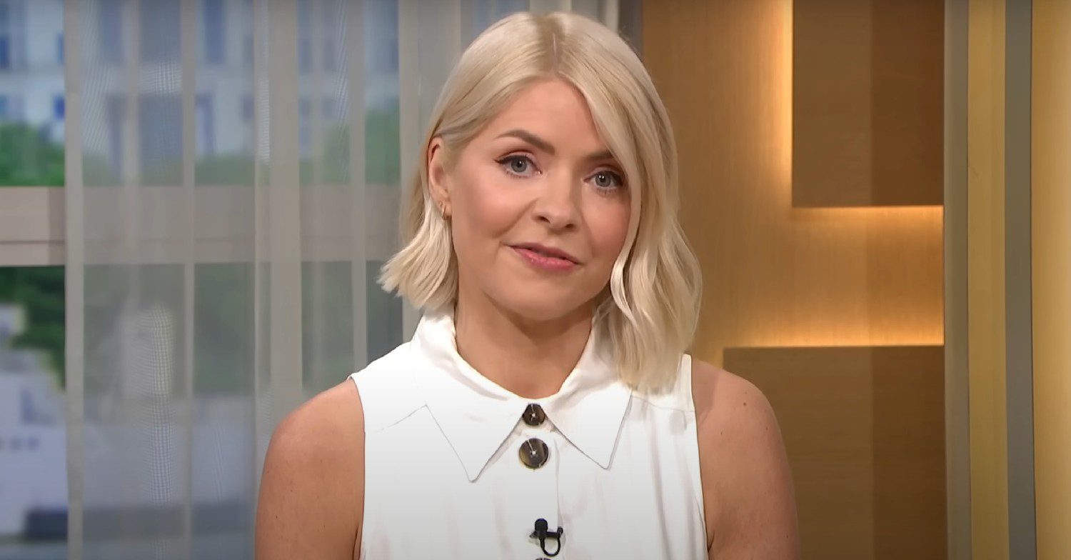 Holly Willoughby talking on This Morning.