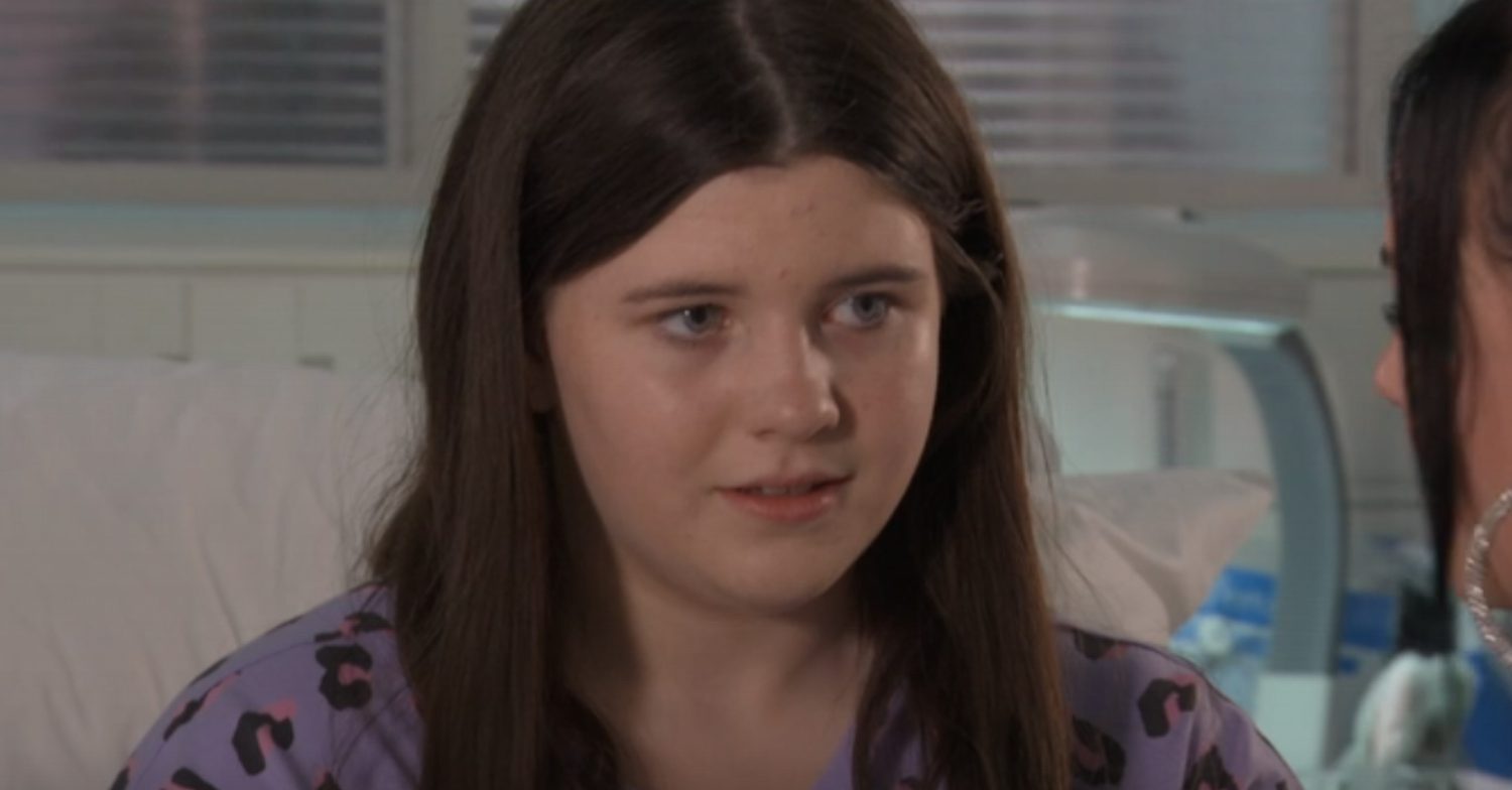 EastEnders' Lily is in hospital