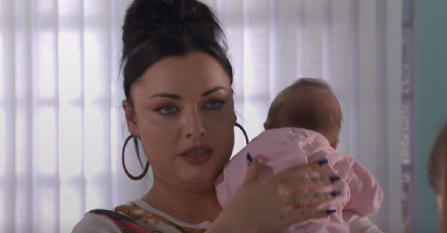 EastEnders' Whitney is holding Lily's baby