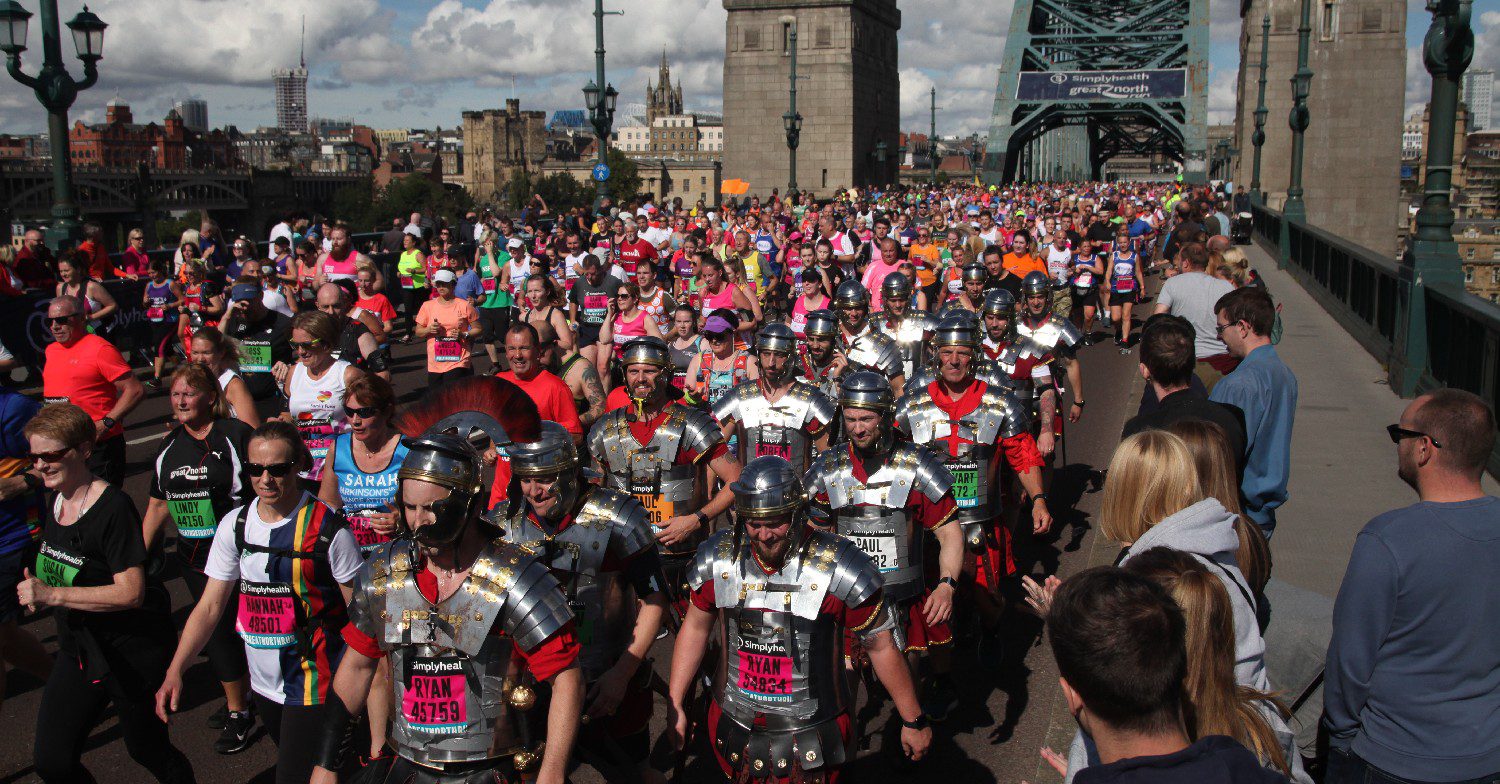 Runners in Great NOrth Run