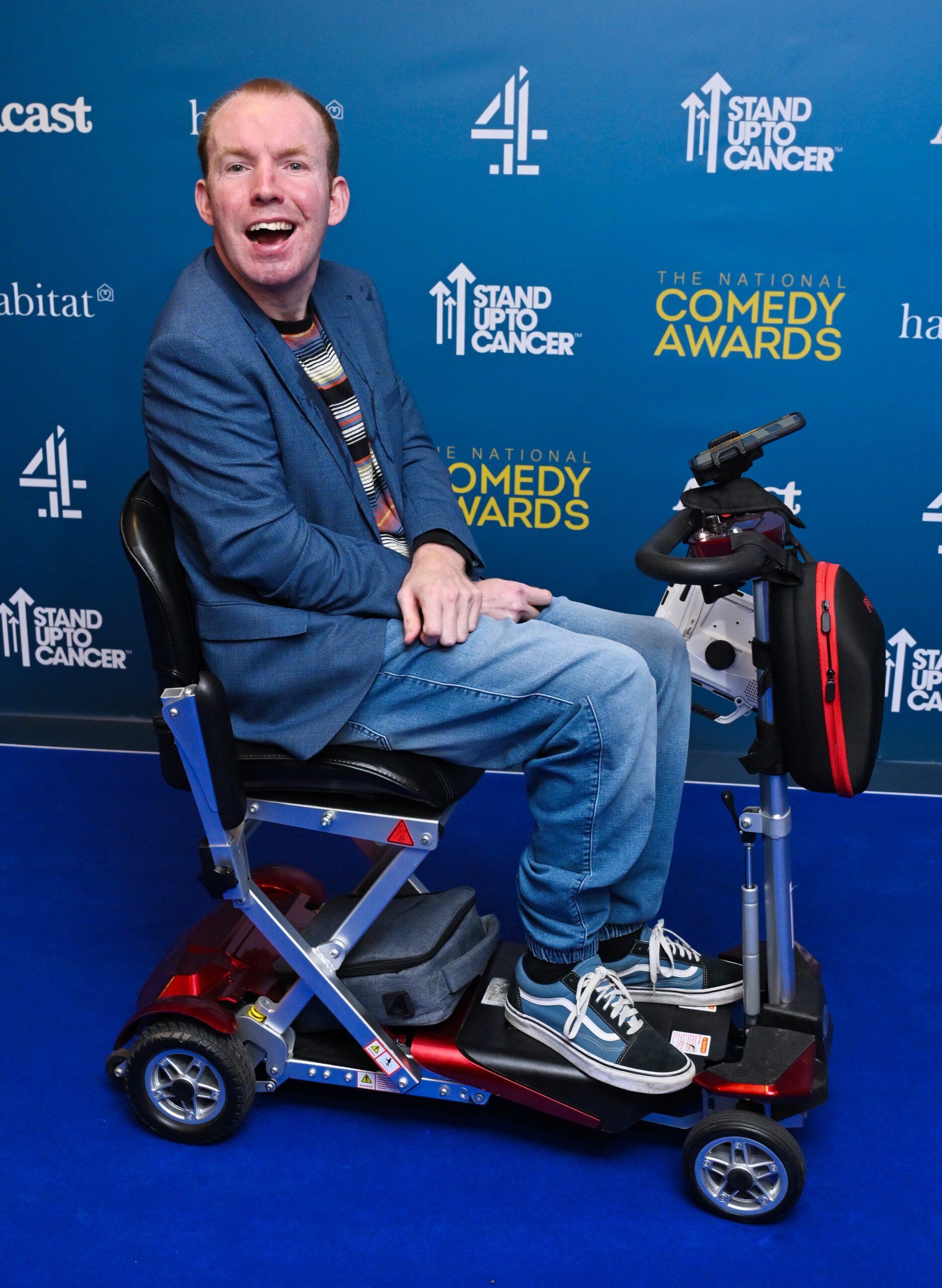 Lee Ridley smiling