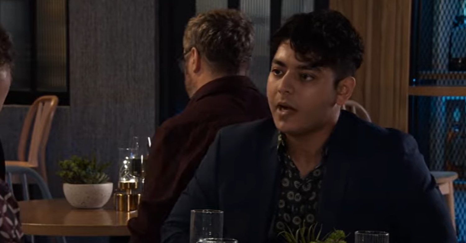 Coronation Street's Aadi is at the Bistro