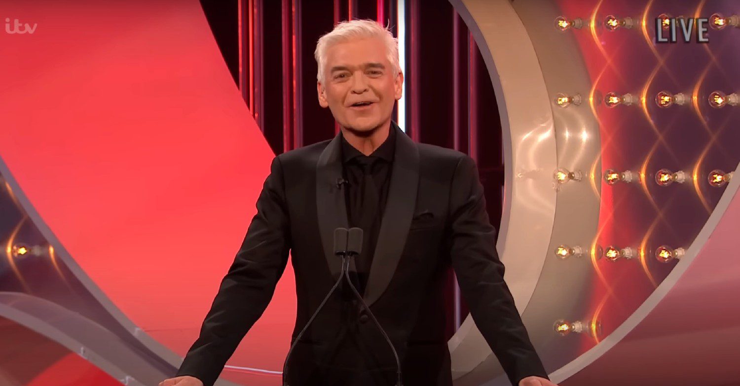 Phil at the Soap Awards 