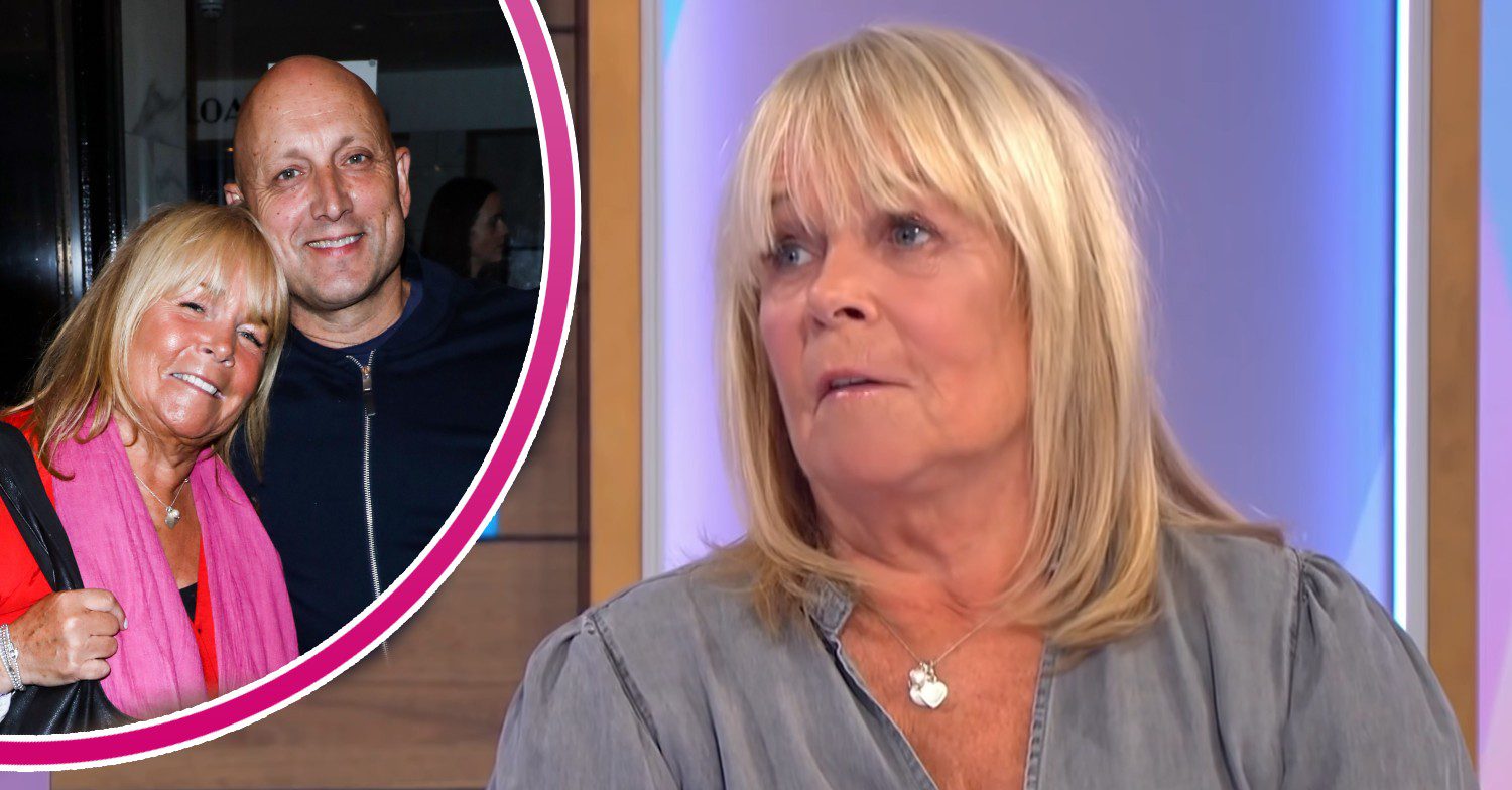 Linda Robson on Loose Women and photo with husband in bubble
