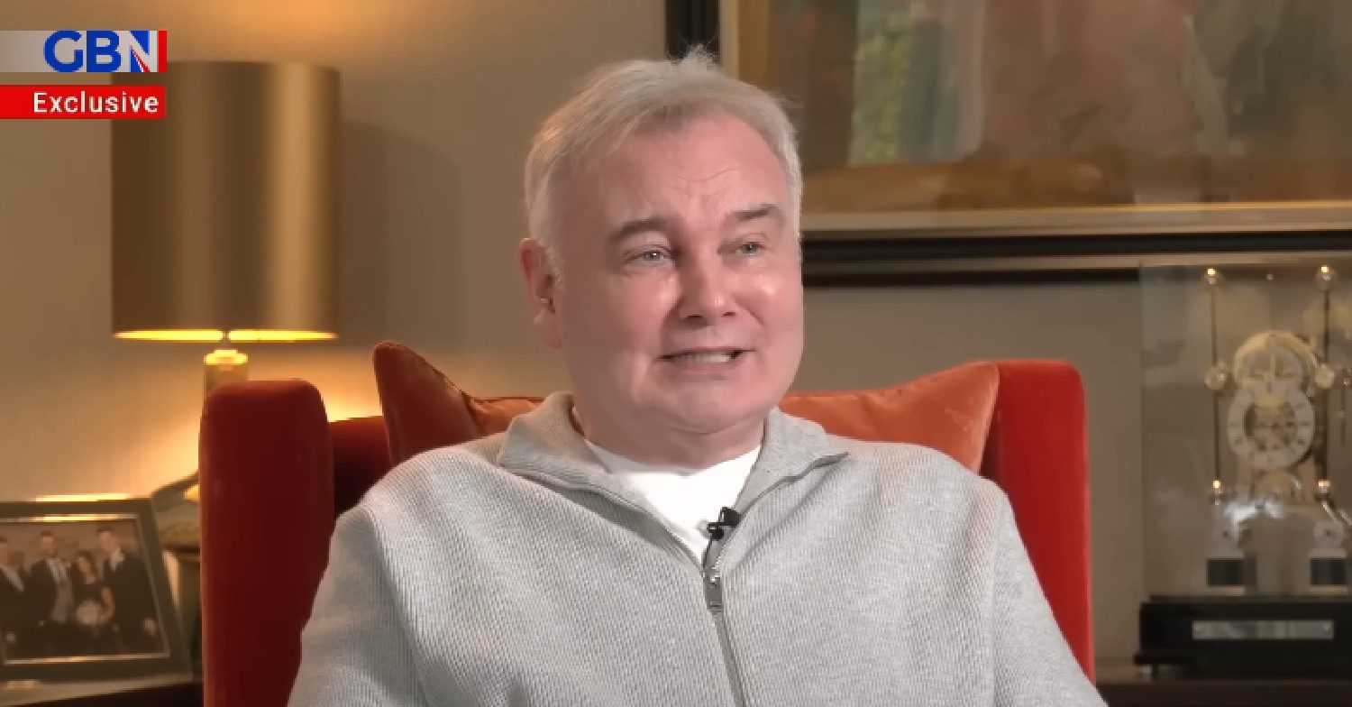 Eamonn Holmes speaking in GB News interview