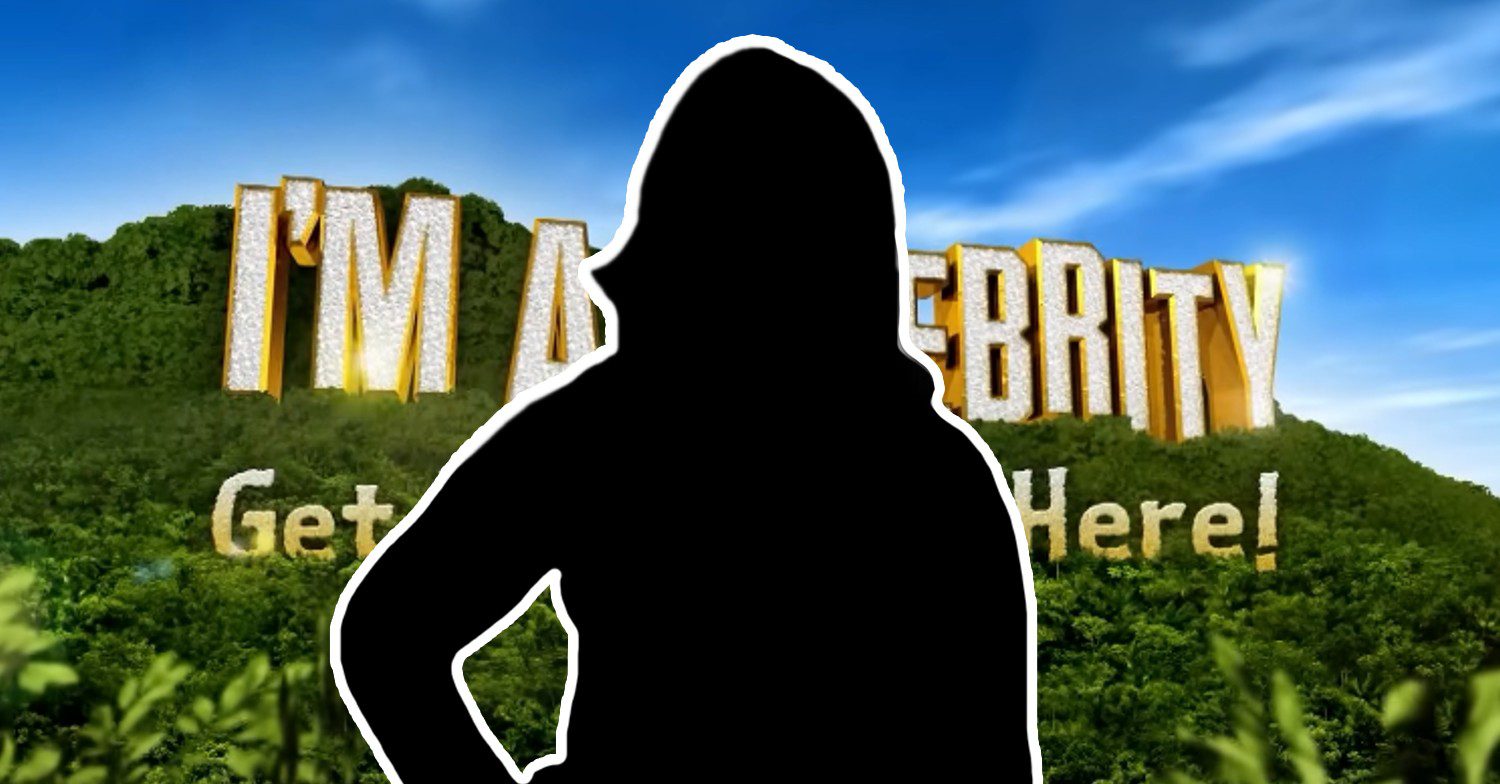 I'm A Celebrity logo with ED female silhouette