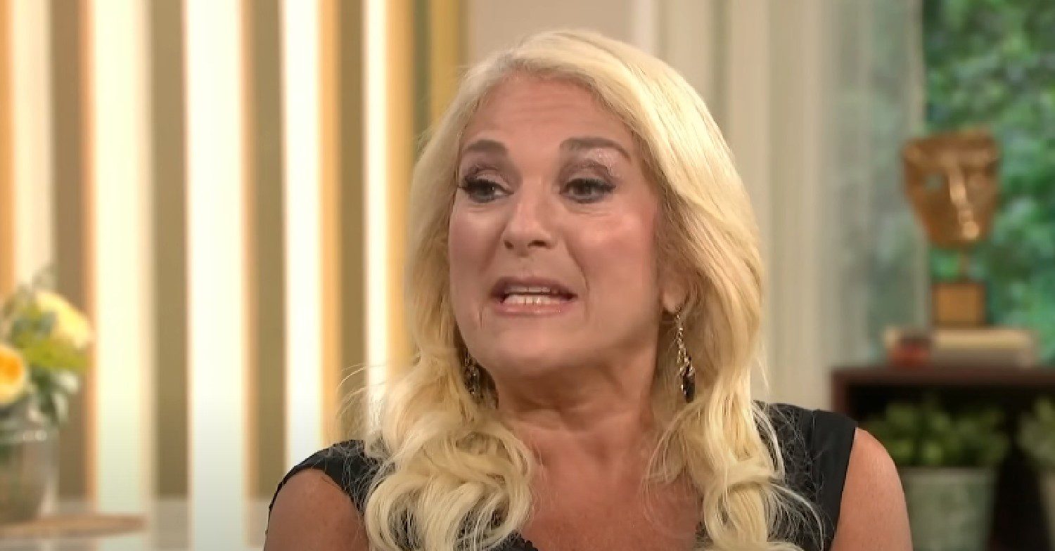 Vanessa Feltz talking on This Morning