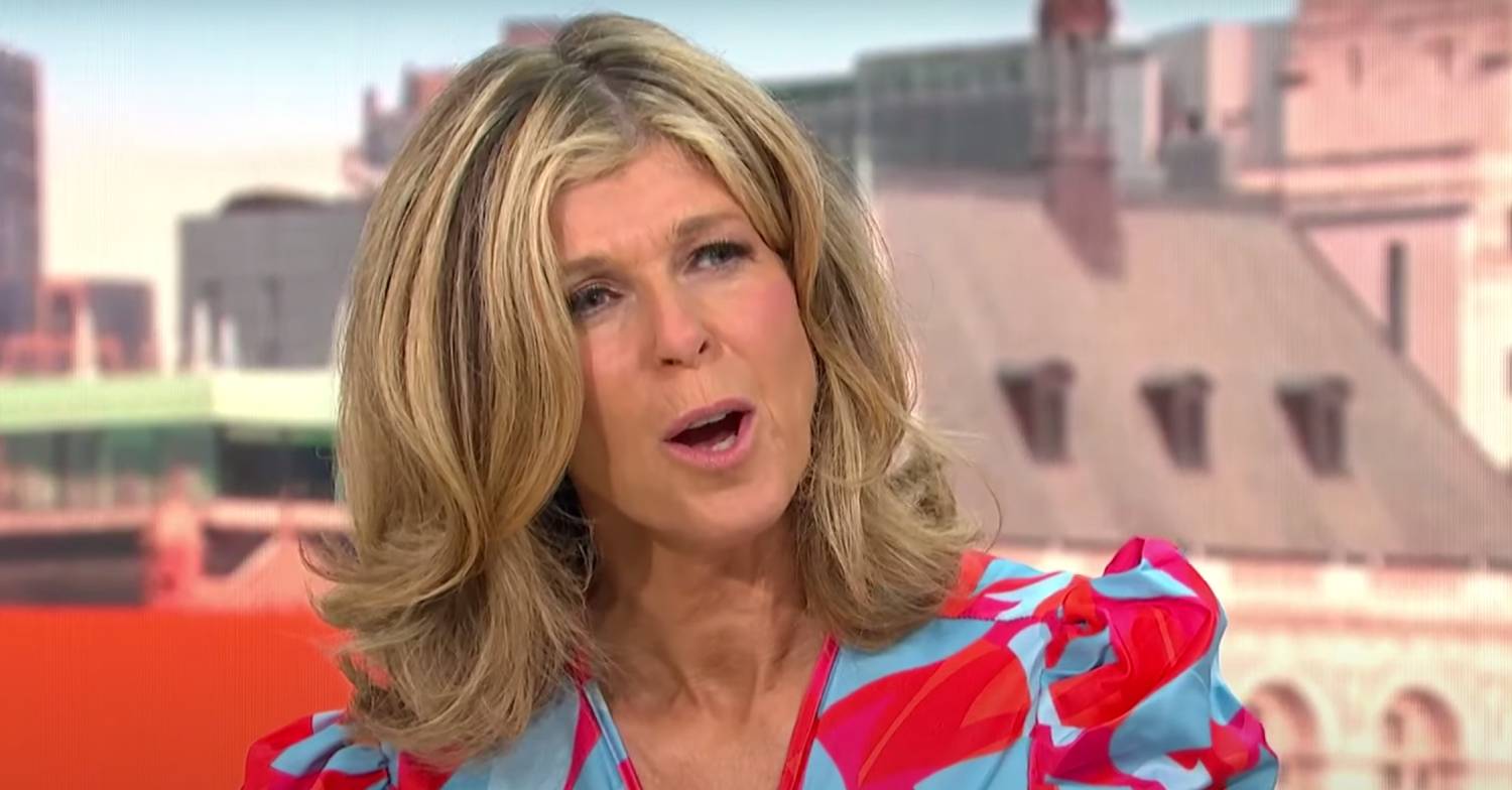 Kate Garraway speaking on GMB