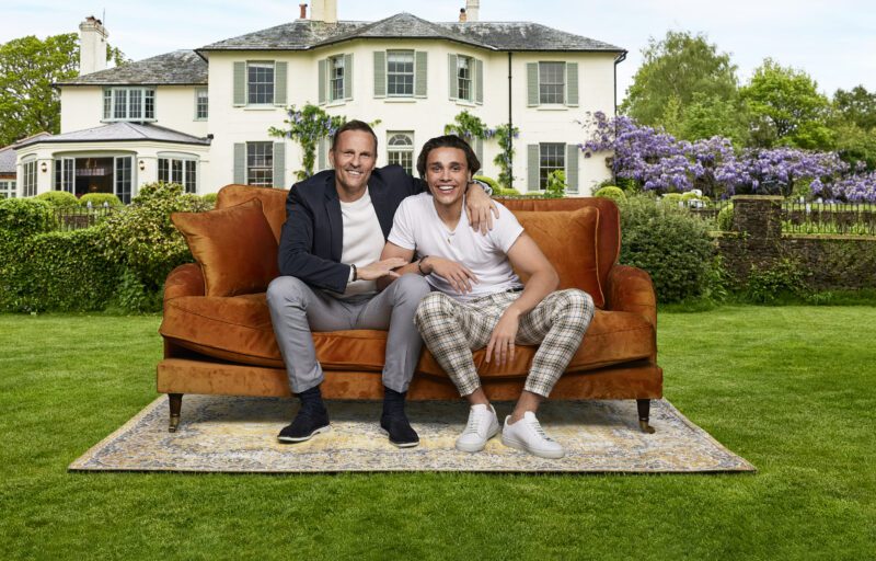 Elliott and Zachary on My Mum, Your Dad on ITV