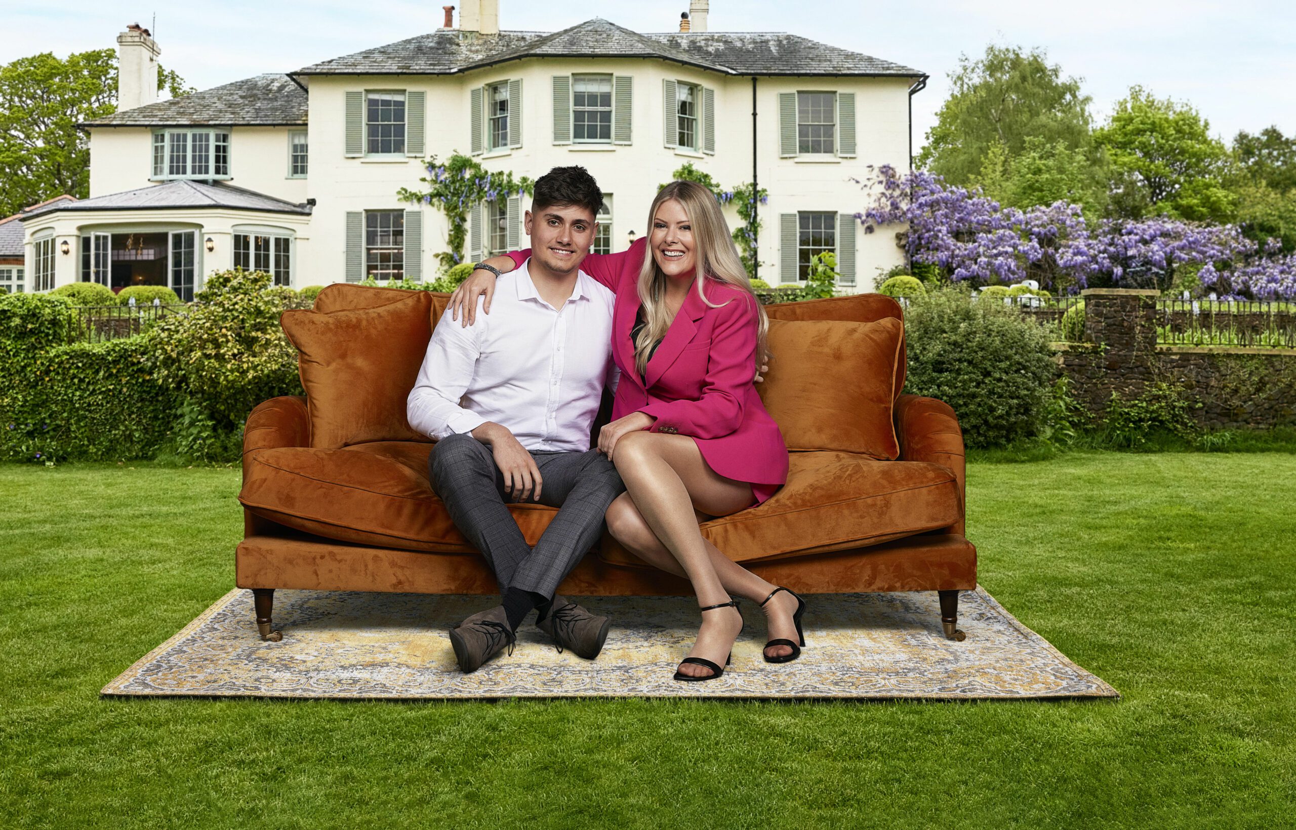 Janey and son Will on My Mum, Your Dad on ITV