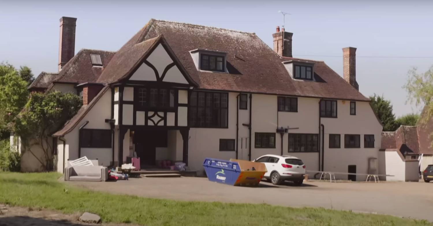 A view of Katie Price's home as portrayed on Channel 4 show Katie Price's Mucky Mansion