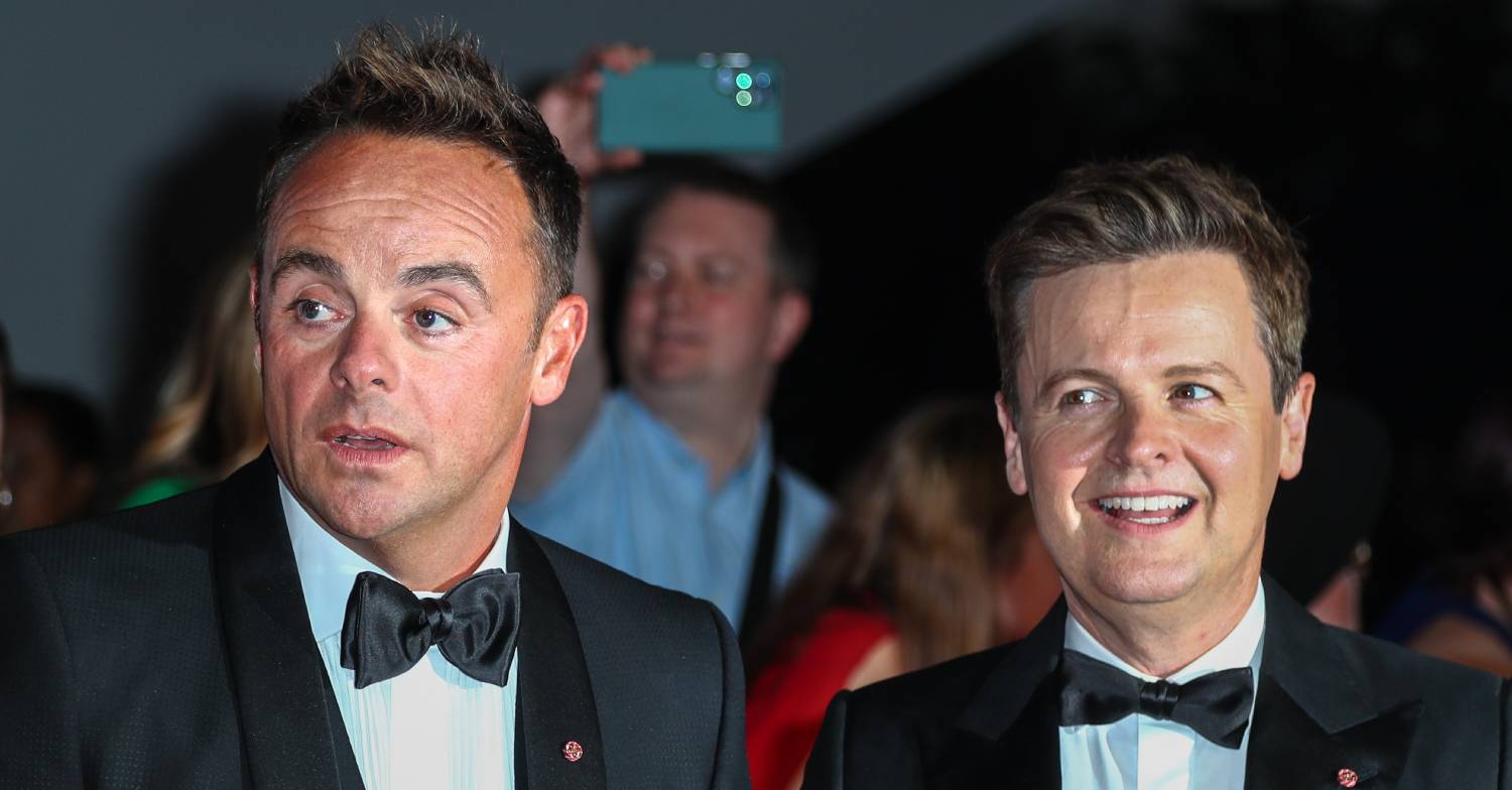 Ant and Dec on the red carpet at the NTAs 2023