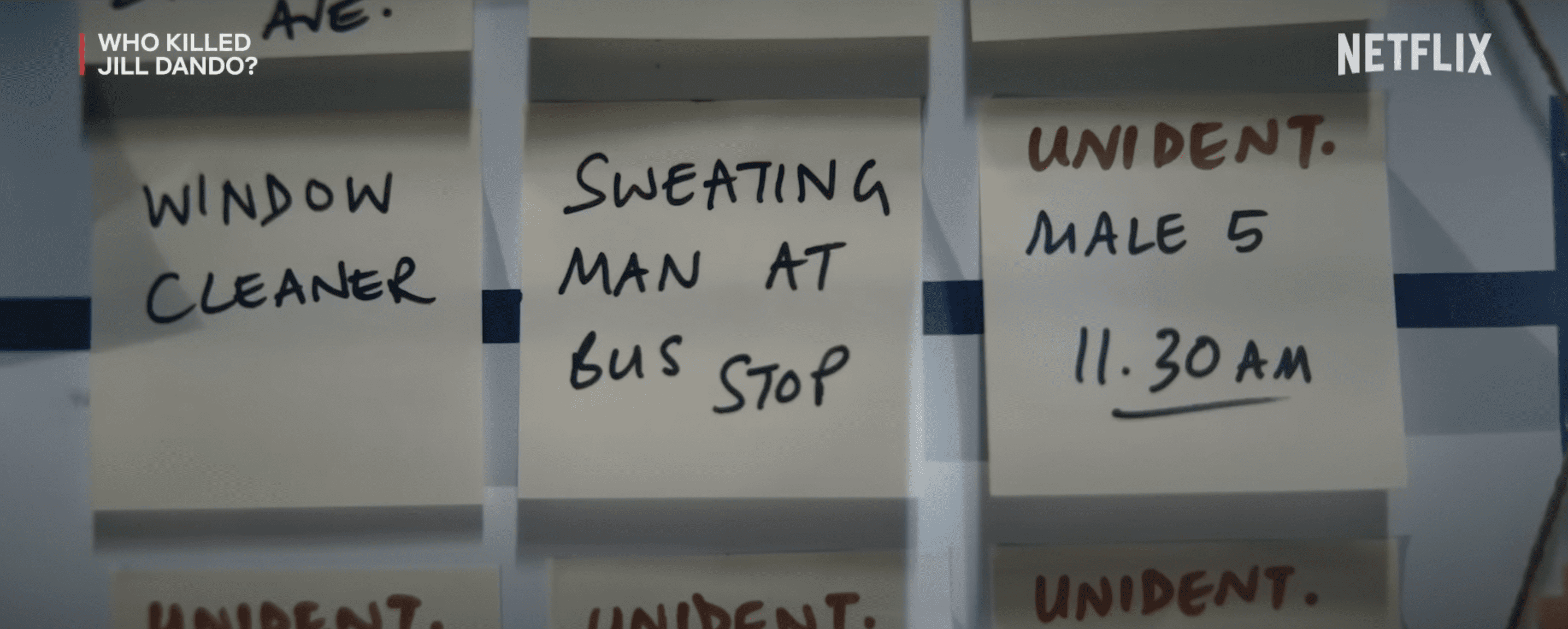 The initial suspects in the case against Jill Dando 