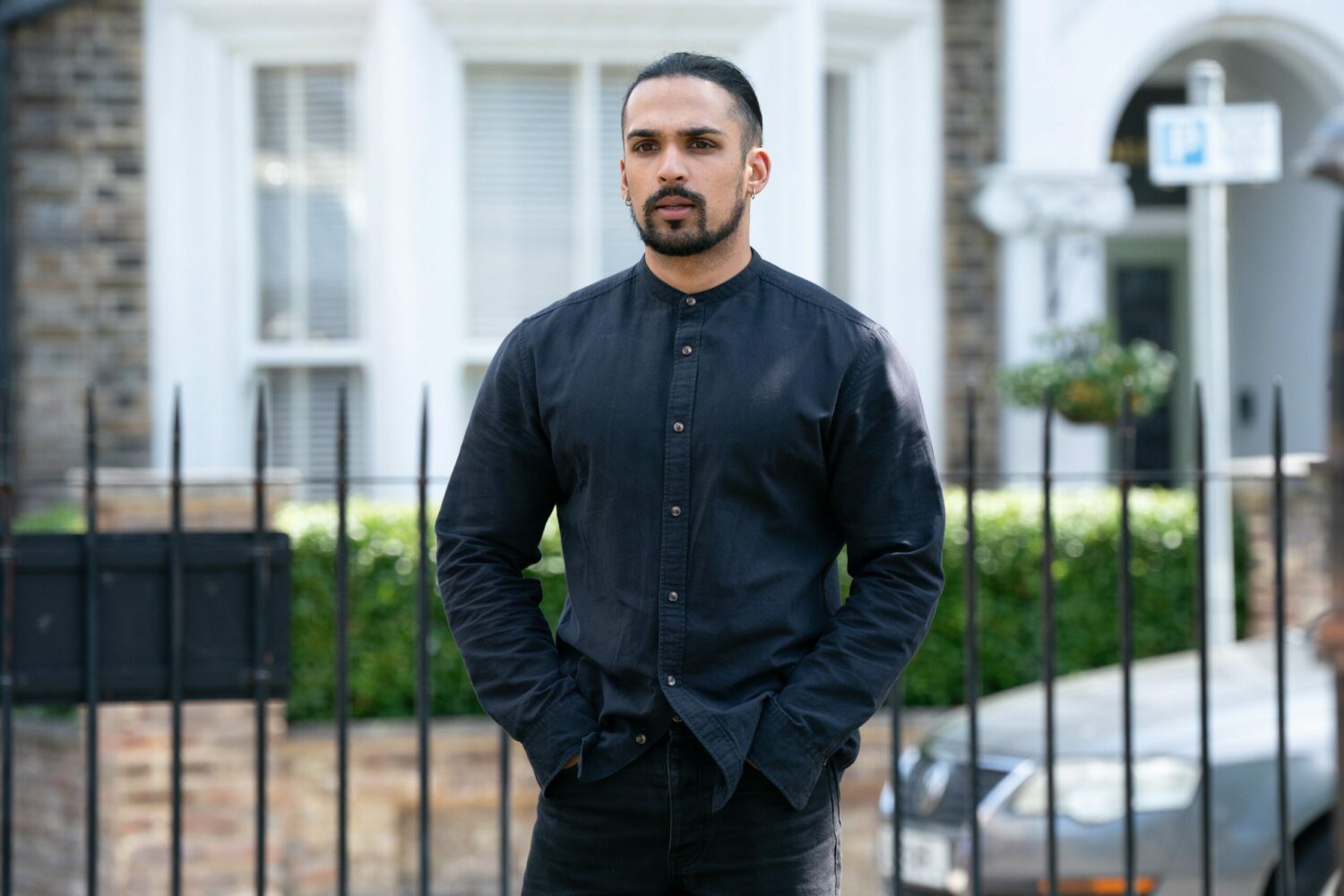 Ravi in the Square in EastEnders