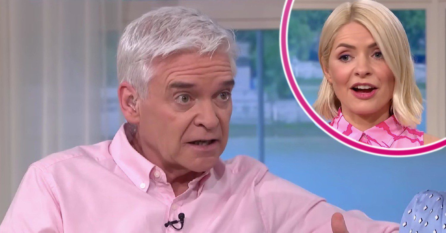 Phillip Schofield and Holly Willoughby on This Morning
