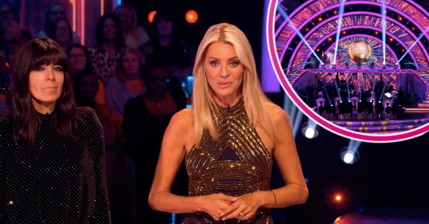 Strictly 2023 hosts and the stage