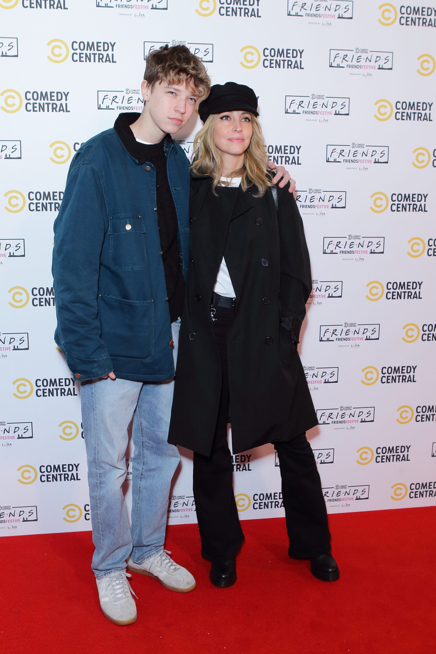 Natalie Appleton and her son Ace Billy Howlett