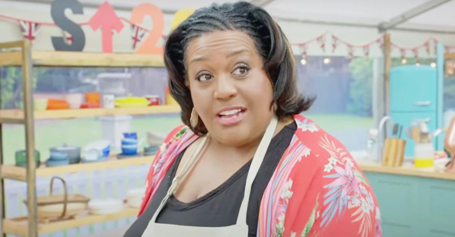 Alison Hammond looking surpriised on GBBO (Credit: C4/YouTube/Composite: ED!)