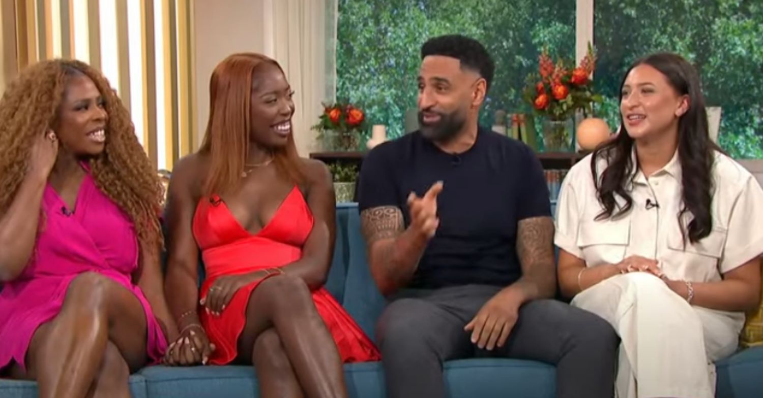 Tolullah, Georgia, Paul and Mazey from My Mum Your Dad on This Morning