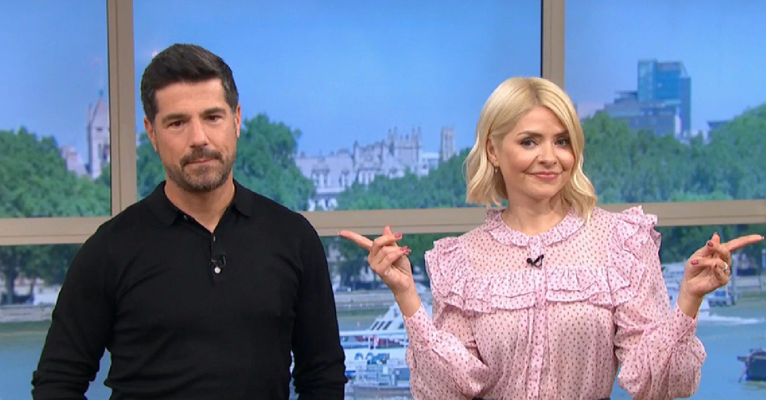 Craig Doyle and Holly Willoughby on This Morning today