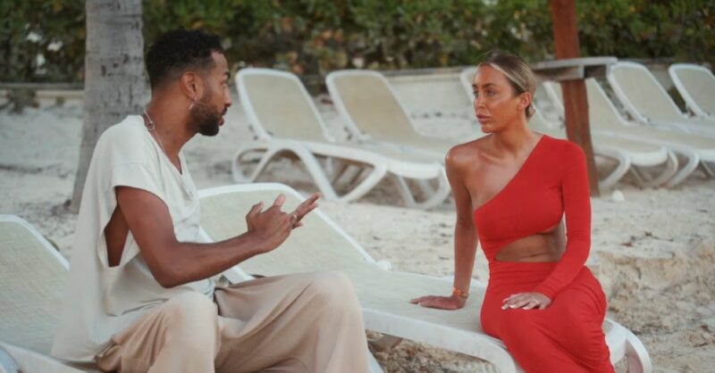 Nathanial and Ella on MAFS UK