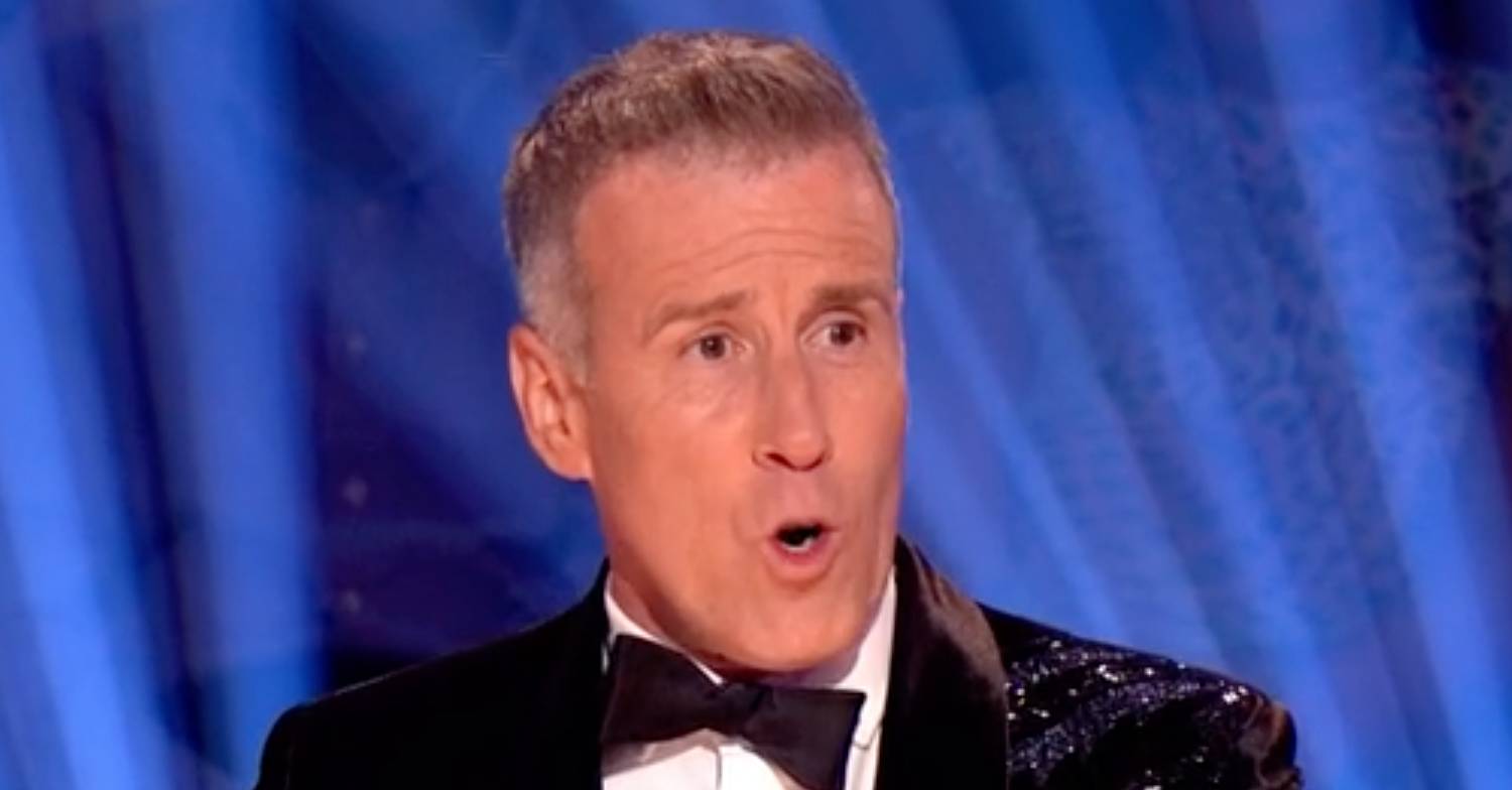 Anton du Beke makes his point