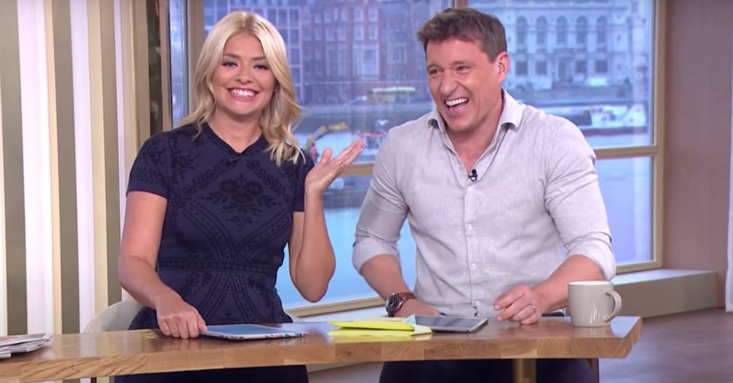 Ben Shephard previously hosting This Morning with Holly Willoughby
