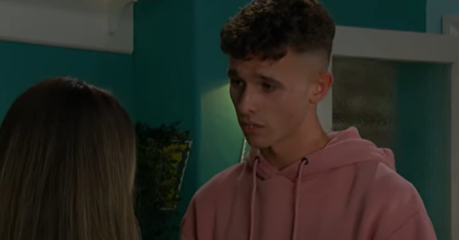 Emmerdale's Jacob is looking at Vic with sincerity