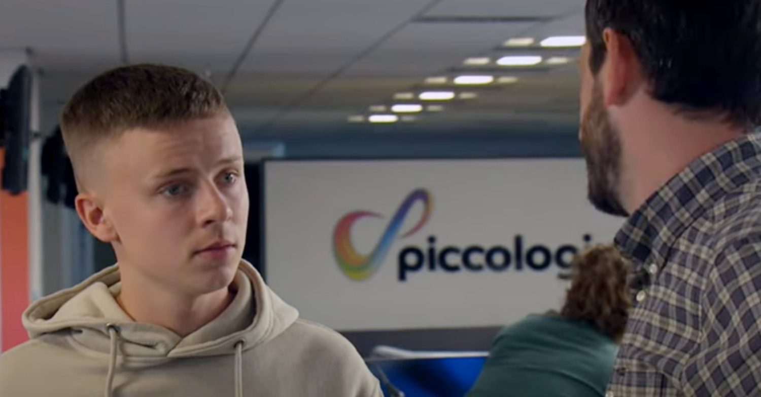 Emmerdale's Samson is with Craig at work