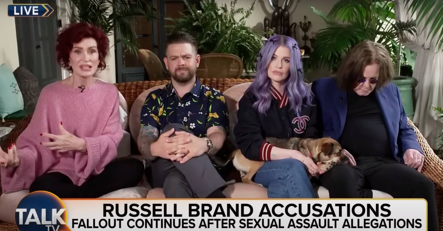 Sharon Osbourne speaks