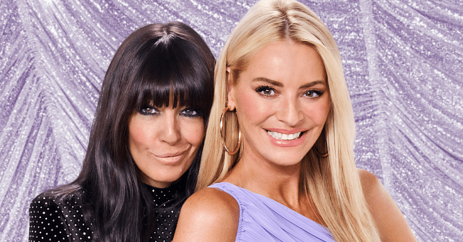 Strictly's Claudia Winkleman and Tess Daly smiling