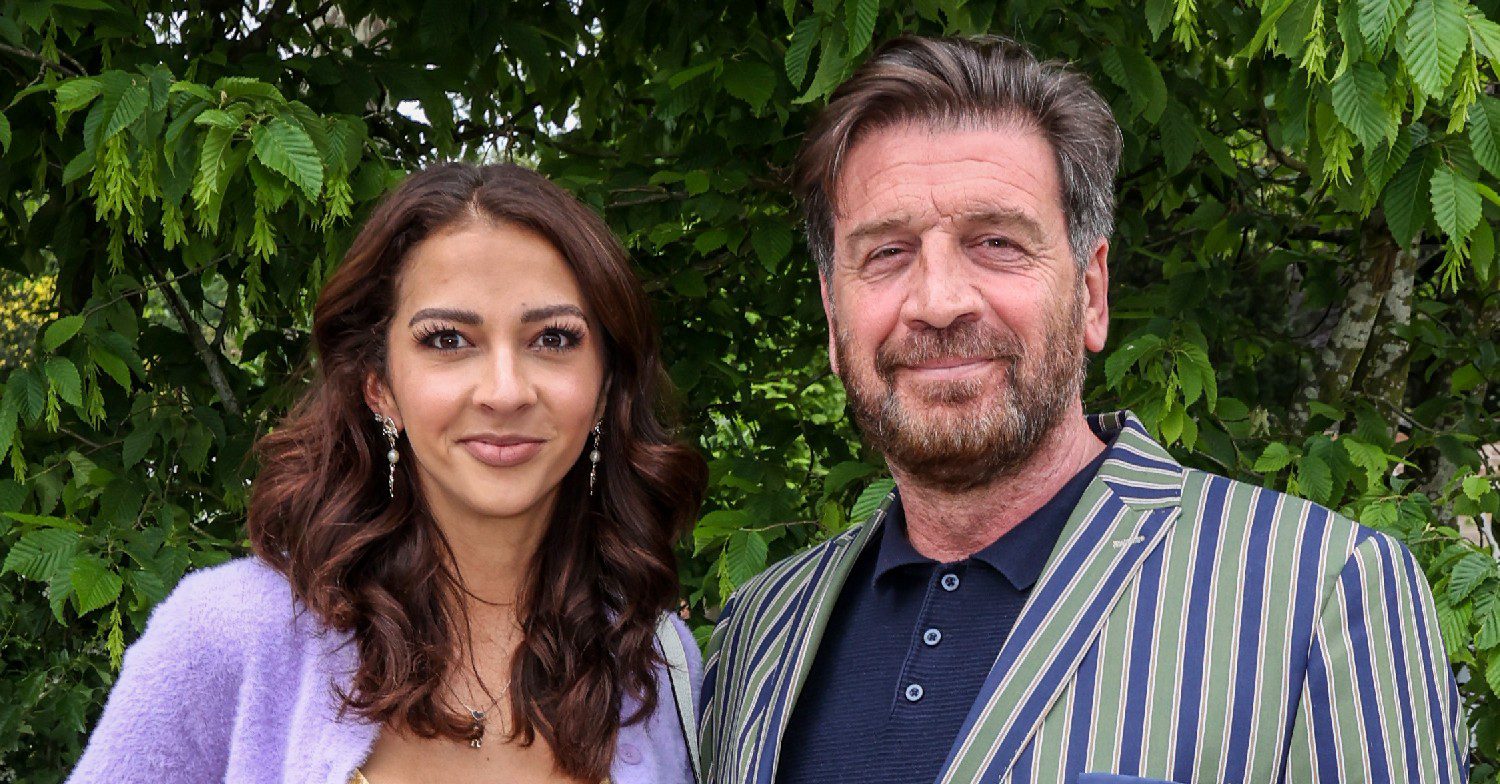 Katie Dazdie and Nick Knowles 