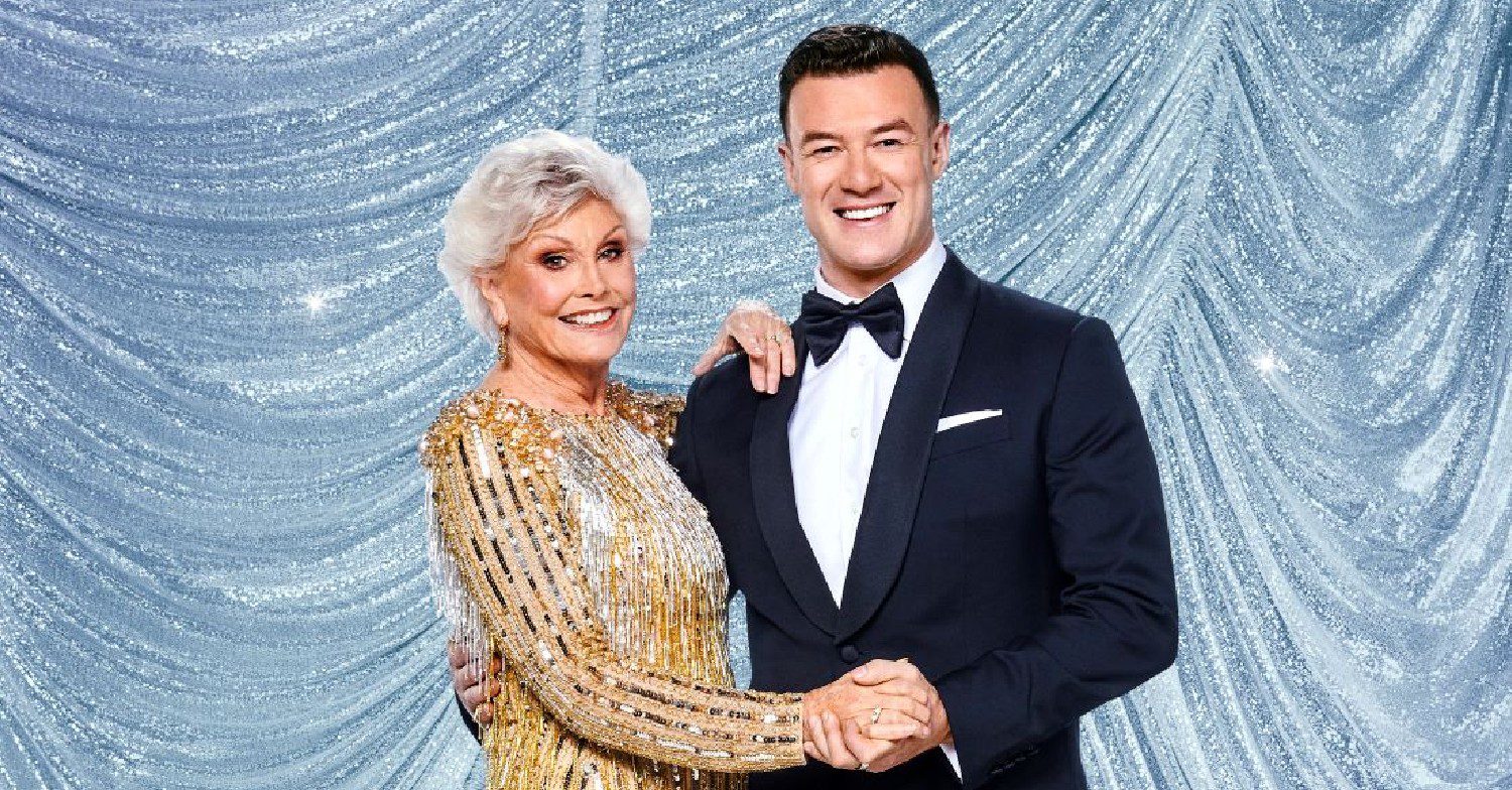 Angela Rippon and Kai Widdrington