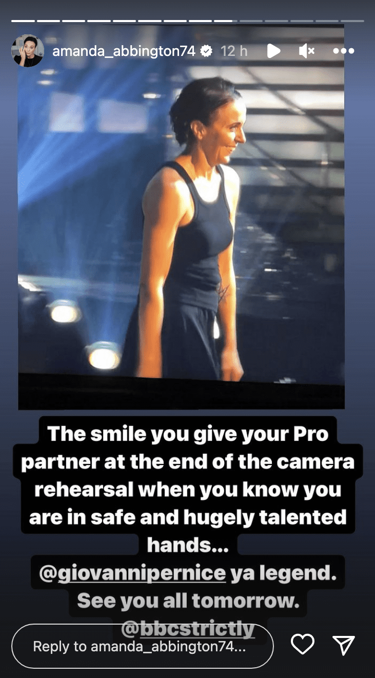 Amanda Abbington Instagram