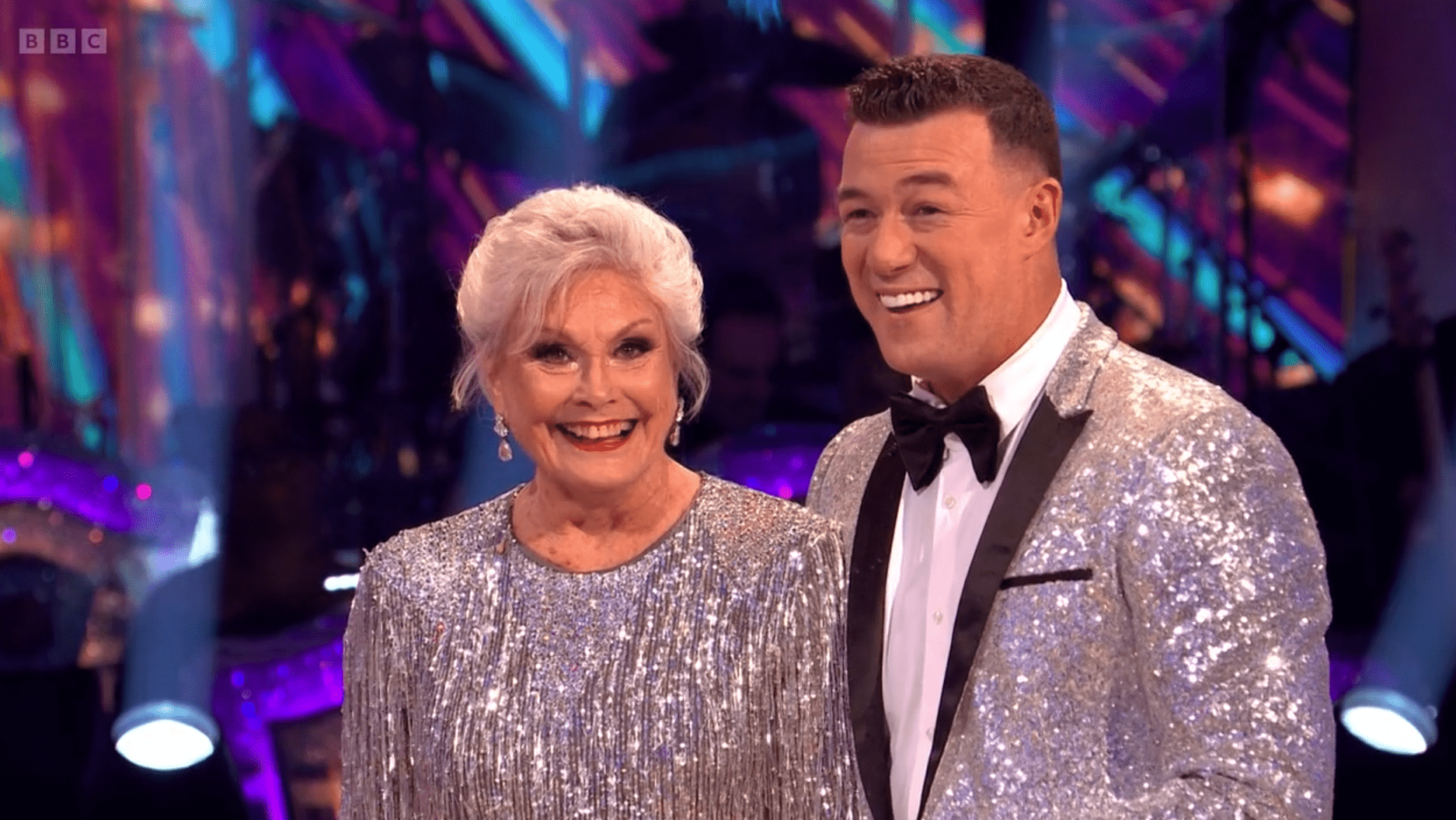 Angela Rippon and Kai on Strictly