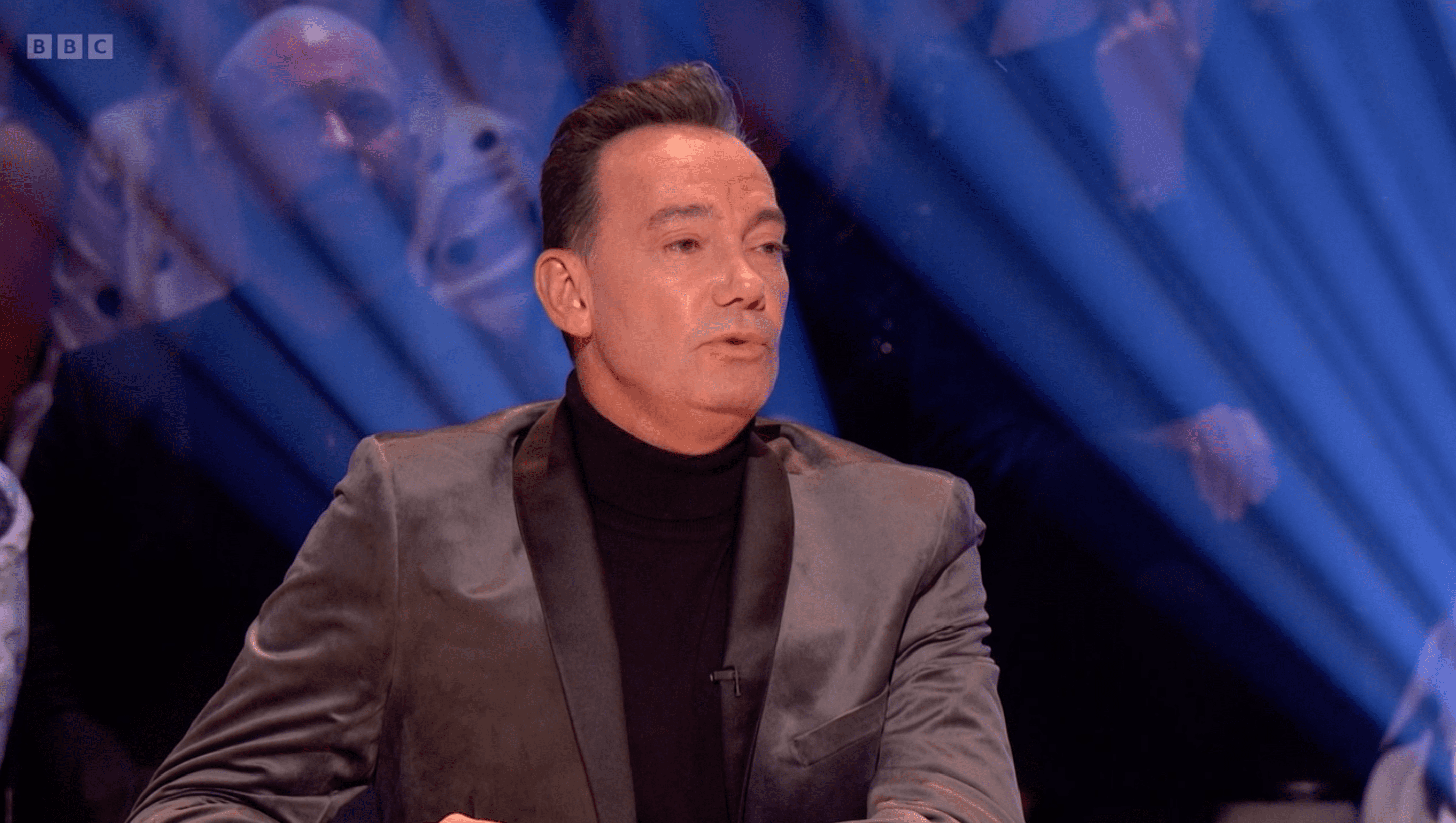 Strictly judge Craig caused chaos with his comments about Bobby (Credit: BBC)