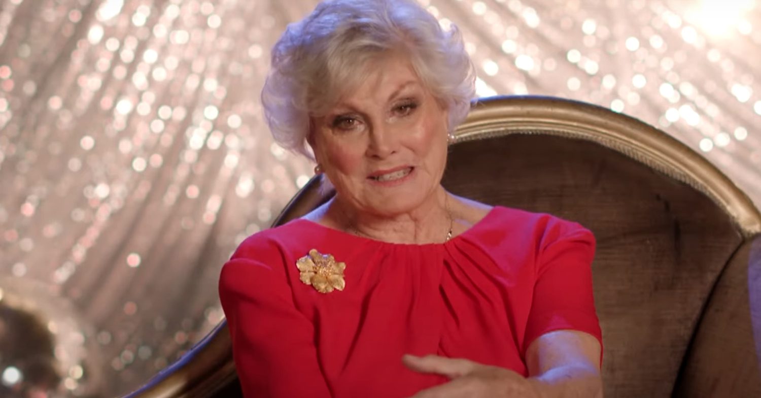 Angela Rippon introduces herself on Strictly