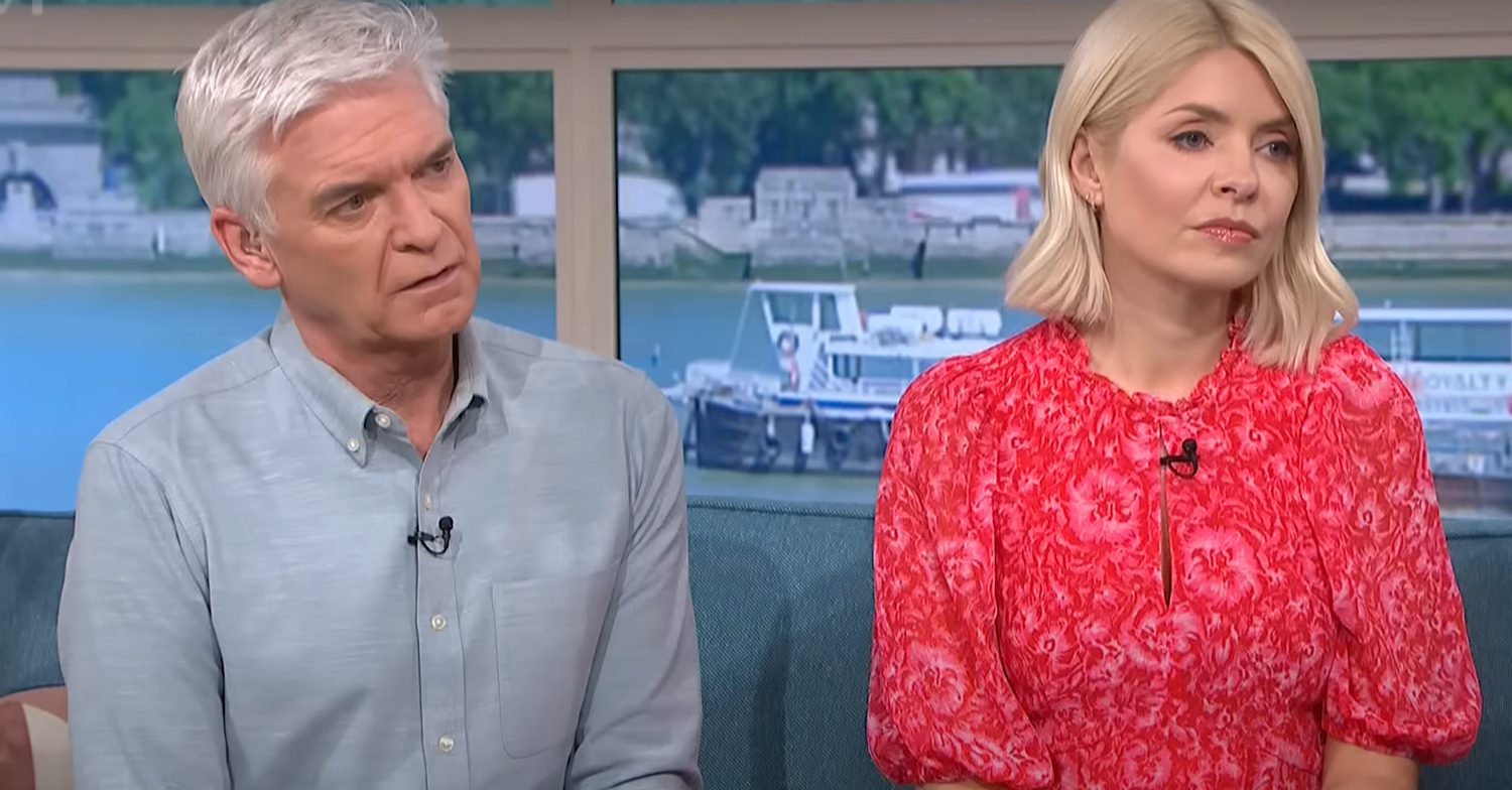 Phillip Schofield on his last episode of This Morning