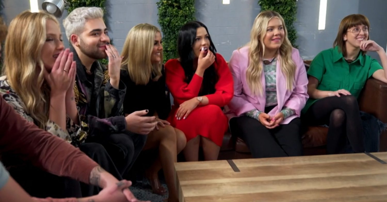 My Mum, Your Dad Austailian contestants gather around to talk about their experiences