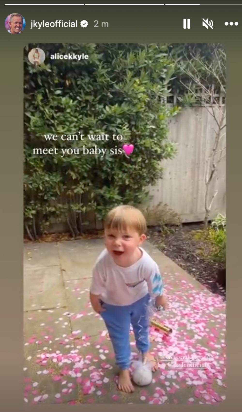 Jeremy Kyle shares an Instagram Story post