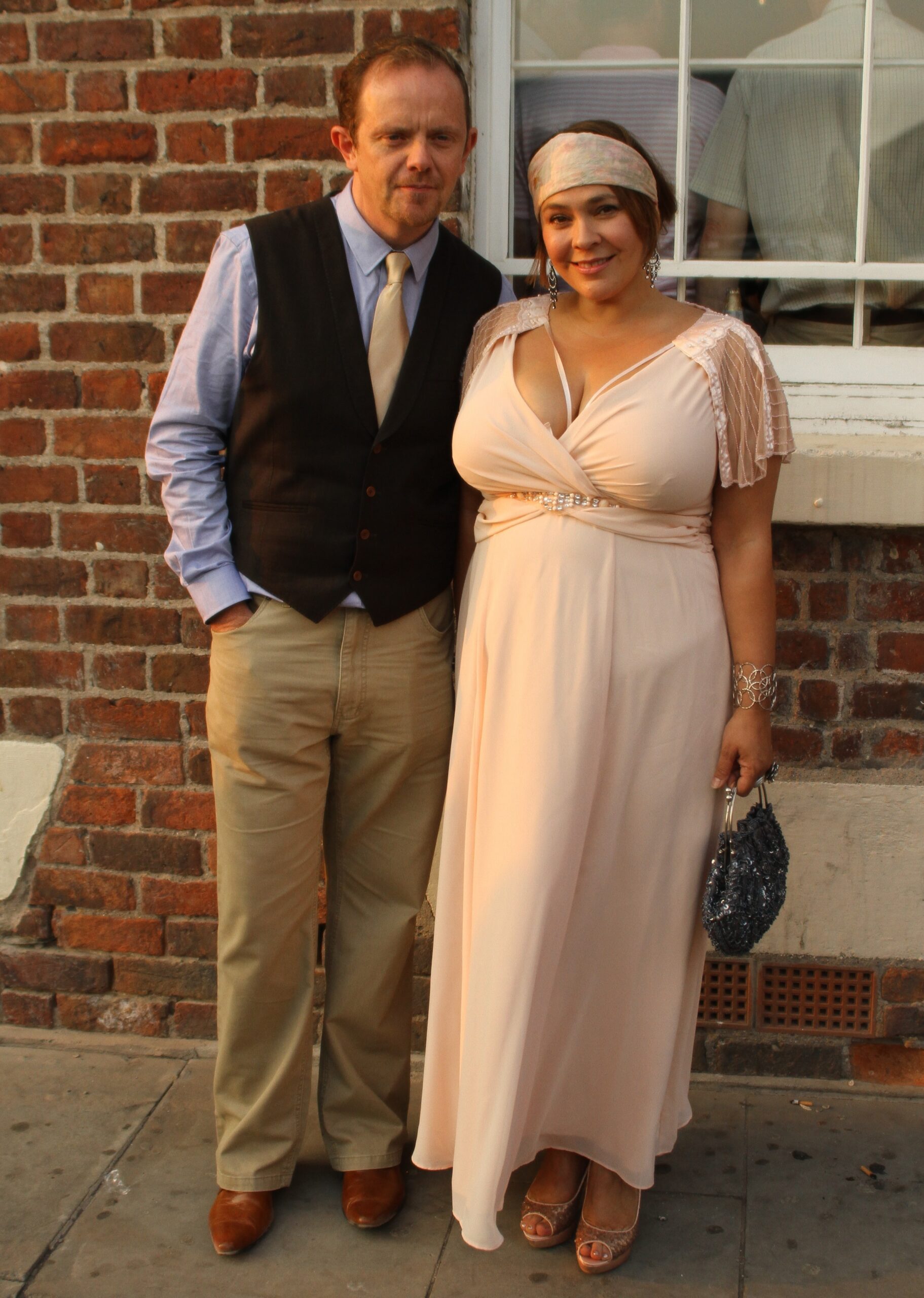 Stars of Hollyoaks in fancy dress to attend co star Alex Fletcher's birthday party.