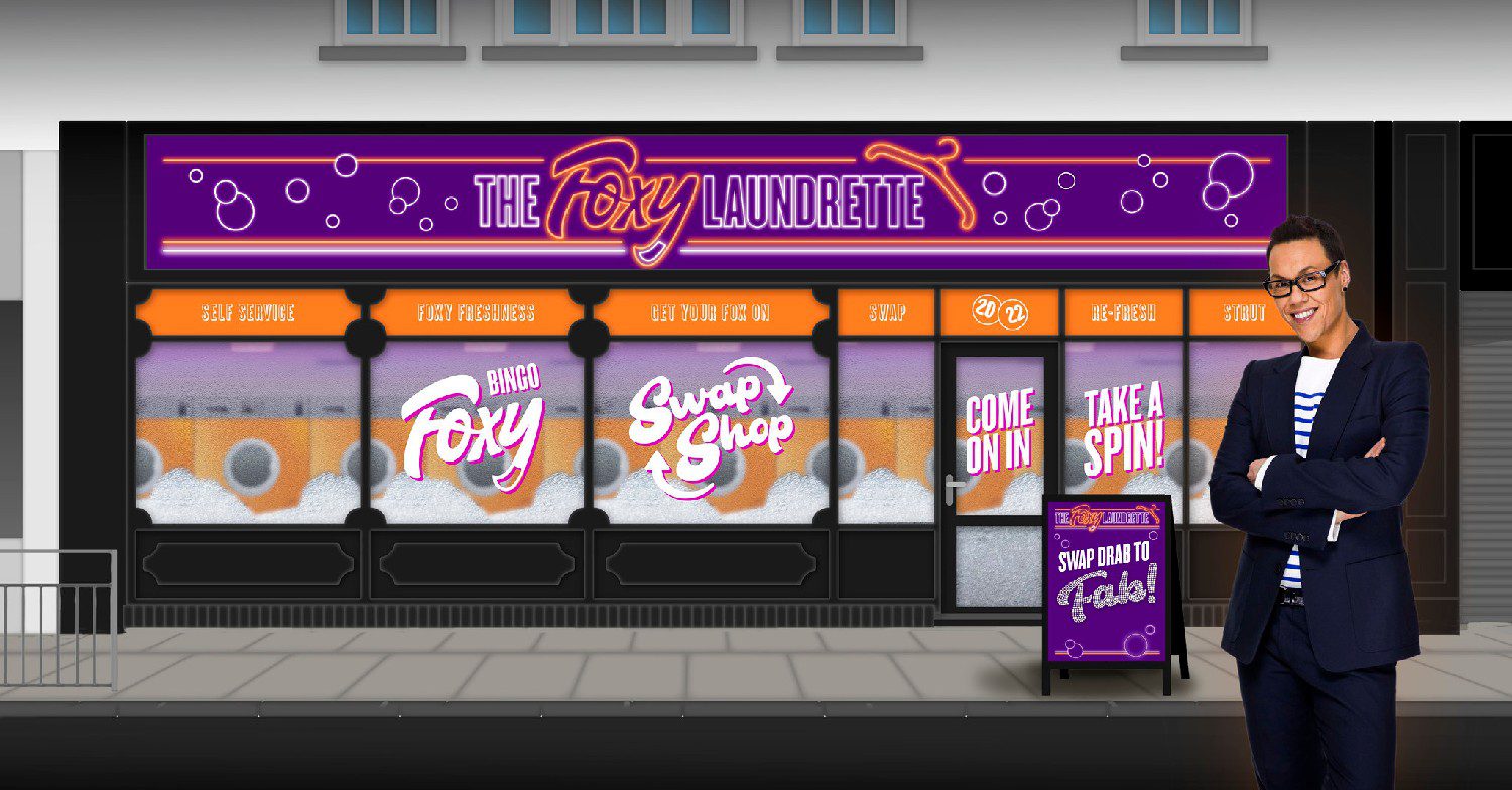 Gok Wan Celebrity swap shop