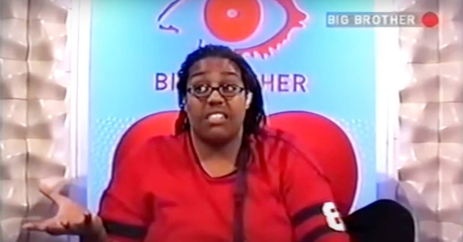 Alison Hammond makes her point on Big Brother in 2002