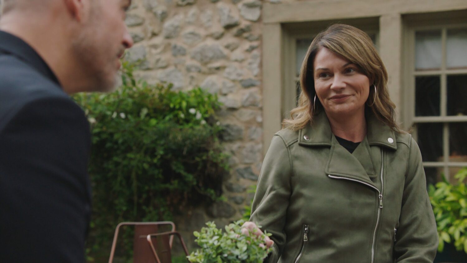 Chas Dingle smiles fondly at Harry