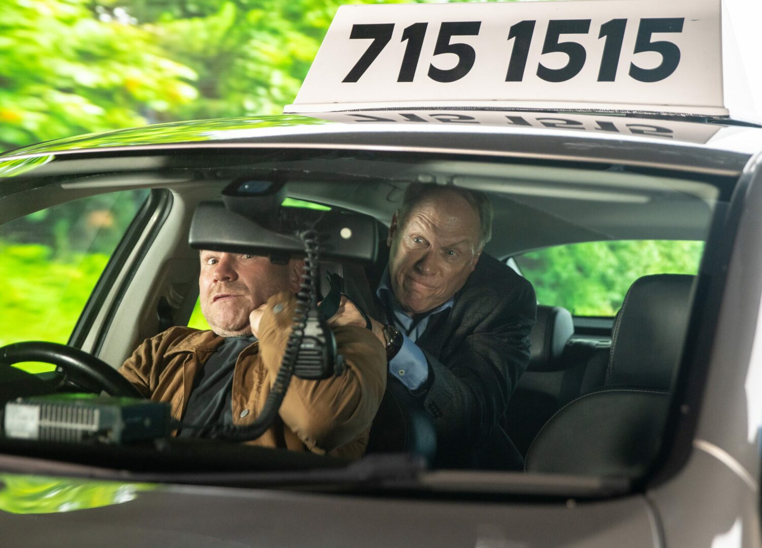 Stephen in Corrie tries to strangle Tim in the car