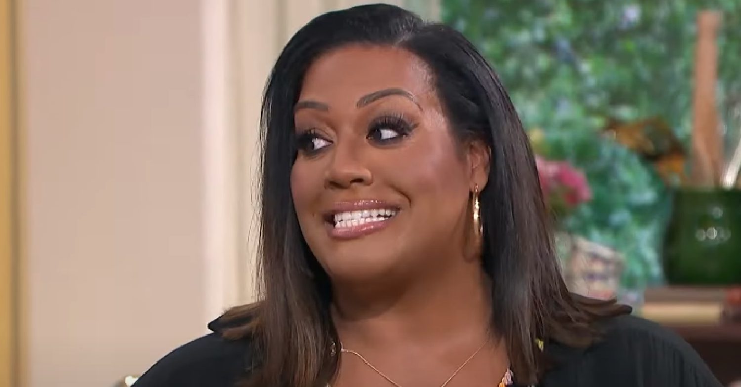 Alison Hammond speaking on This Morning